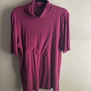 Banana Republic Plum Cowl Neck Top